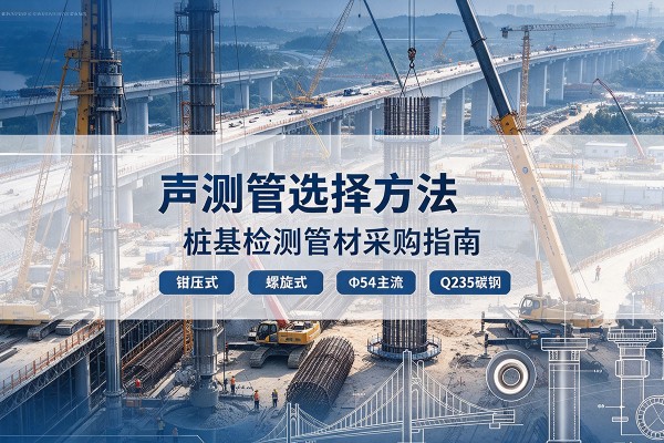 武江声测管选型标准